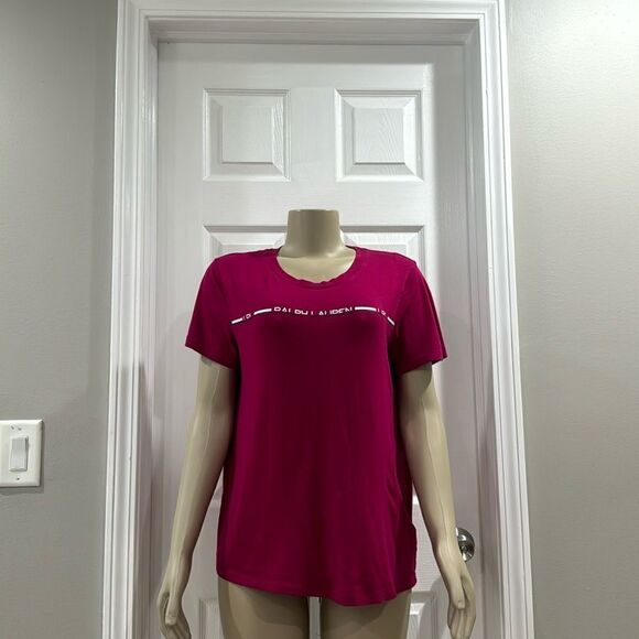 LAUREN RALPH LAUREN T-SHIRT. FUCHSIA. - Picture 1 of 7